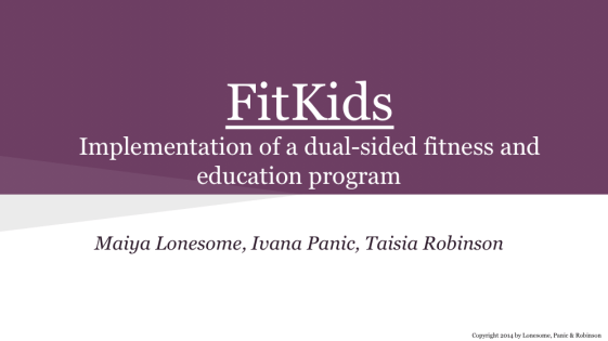 FitKids Ivana Maiya Tasia 4-25-2014