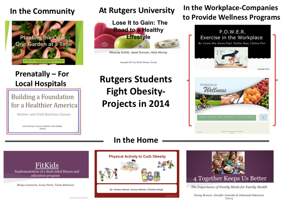 Obesity Projects in 2014