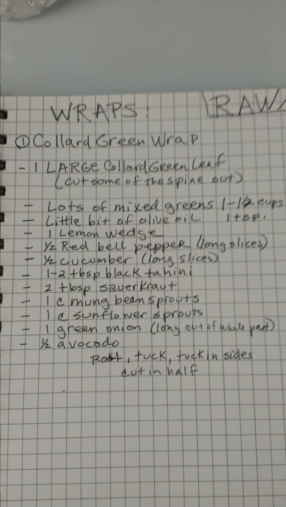 Collard Green Wrap Recipe