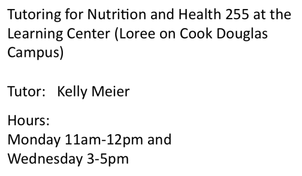 Tutoring Announcement