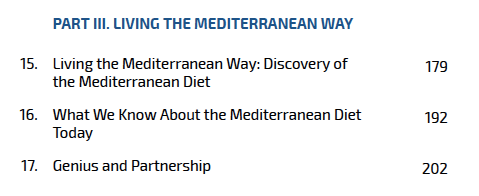 Part III Ancel Keys Contents