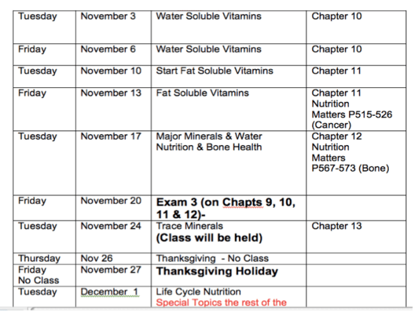 Nov 2015 255 Schedule